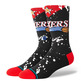 Stance Casual NBA Overspray Philadenphia Jagdsocken