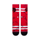 Stance Casual NBA Raptors Dyed Crew Socken "Red"