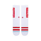 Stance OG Crew Socken "White-Red"