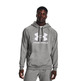 Hoodie UA Rival Fleece Logo "Grey"