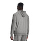 Hoodie UA Rival Fleece Logo "Grey"