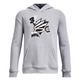 UA Jungs Curry Big Splash Hoodie "Mod Gray Light Heather-Black"