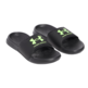 UA Boys' Ignite Select Slides "Black-Hyper Green"