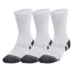 UA Kids' Performance Tech 3-Pack Crew Socks "White"