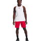 UA Herren Baseline 10" Shorts "Red"