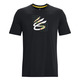 UA Herren Curry Camp Short Sleeve Tee "Schwarz"