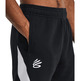 UA Herren Curry Splash Fleece Shorts "Black"