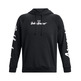 UA Herren Rival Fleece Graphic Hoodie "Black"