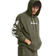 UA Herren Rival Fleece Graphic Hoodie "Marine OD Green"