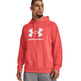 UA Herren Rival Fleece Logo Hoodie "Venom Red"