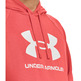 UA Herren Rival Fleece Logo Hoodie "Venom Red"