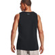 UA Herren Sportstyle Logo Tank "Schwarz"