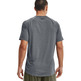 UA Herren TechTM 2.0 Texturierte Kurzarm T-Shirt "Pitch Gray"