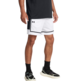 UA Men's Zone Pro 7" Mesh Shorts "White-Black"