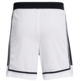 UA Men's Zone Pro 7" Mesh Shorts "White-Black"