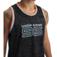 UA Men's Zone Pro Mesh Printed Tank "Black-Anthracite"