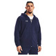 UA Rival Fleece FZ Hoodie "Midnight Navy"