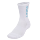 UA Unisex 3-Maker 3-Pack Mid-Crew Socks "White-Ether Blue"