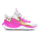 Unter Armour GS Jet \\'23 "White VividMagenta Gold"